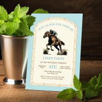 Derby Horse Racing Arts & Artisanat Bois Party