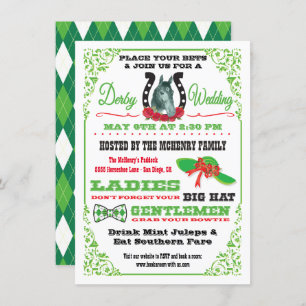 Invitation Derby Horse Racing Party