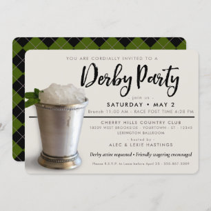Invitation Derby   Jus de menthe