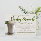 Invitation Derby | Jus de menthe | Brunch Party (Debout devant)