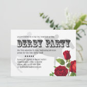 Invitation Derby Party Racehorse et Roses 2 (Debout devant)