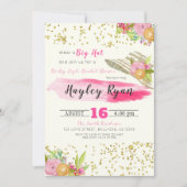 Invitation Derby Style Grosse Casquette de douche nuptiale In (Devant)