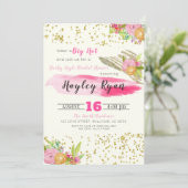 Invitation Derby Style Grosse Casquette de douche nuptiale In (Debout devant)