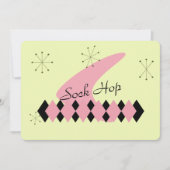 Invitation d'ère atomique rétro (Devant)