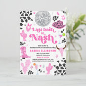 Invitation Dernier Bassin À Nash Bachelorette Week-End Itinér (Debout devant)