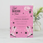 Invitation Dernier Bassin rose Glam à Nash Nashville Bachelor (Debout devant)