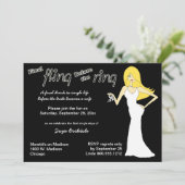 Invitation Dernier Combat Devant La Blonde Du Ring (Debout devant)