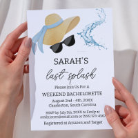 Dernier été Splash Bachelorette Party