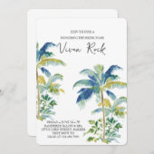 Invitation Dernier Fling avant la ceinture Bachelorette Bash (Devant / Derrière)