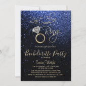 Invitation Dernier Fling avant la ceinture Bachelorette - Ble (Devant)