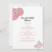 Invitation Dernier Meow Avant Le Vow Cat Bachelorette (Dos)
