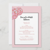 Invitation Dernier Meow Avant Le Vow Disco Cat Bachelorette (Dos)