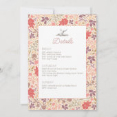 Invitation Dernier Rodeo Cowboy Boot Bouquet Bachelorette Par (Dos)