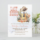 Invitation Dernier Rodeo Cowgirl Week-end de bachelorette (Debout devant)