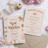 Invitation Dernier Rodeo Western Bachelorette Party