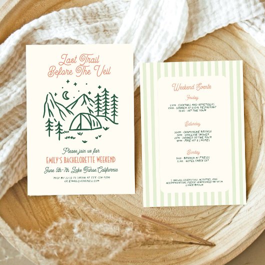 Invitation Dernier sentier avant le week-end de la Bacheloret