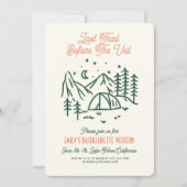 Invitation Dernier sentier avant le week-end de la Bacheloret (Devant)