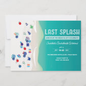 Invitation Dernier Splash Bachelorette Party (Devant)