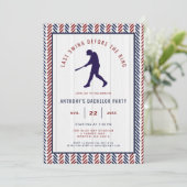 Invitation Dernier Swing Avant La Bague Enterrement de Vie de (Debout devant)