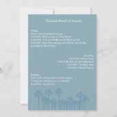 Invitation Dernier Toast Sur La Côte Bachelorette (Dos)