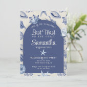 Invitation Dernier toast sur la côte Bachelorette côtière de (Debout devant)