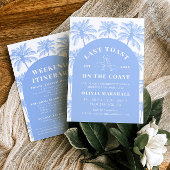 Invitation Dernier Toast Sur La Côte Bachelorette Week-End