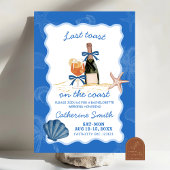 Invitation Dernier Toast Sur La Côte Bachelorette Week-End