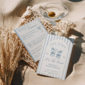 Invitation Dernier Toast Sur La Côte Beach Bachelorette