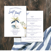 Invitation Dernier Toast Sur La Côte Bechelorette Week-End