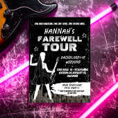 Invitation Dernier Tour Punk Rock Band Bachelorette Week-end