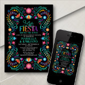 Invitation Dernier Wedding shower Fiesta Couples