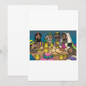 Invitation Dernière Cène (Devant / Derrière)