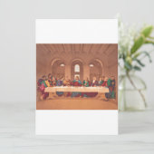 Invitation Dernière Cène de Jésus-Christ (Debout devant)