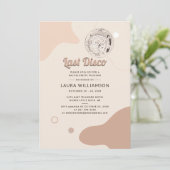 Invitation Dernière Disco Bachelorette Week-end (Debout devant)