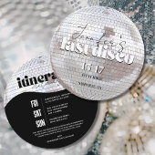 Invitation Dernière Disco les années 70 Bachelorette Week-end