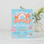 Invitation Dernière Fête des mariées de bachelorette de pisci (Debout devant)