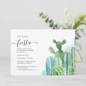 Invitation Dernière Fiesta Bachelorette Week-End Itinéraire d (Debout devant)