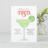 Invitation Dernière Fiesta Margarita Bachelorette Party (Debout devant)