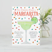 Invitation Dernière Fiesta Margarita Bachelorette Week-end (Debout devant)