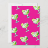 Invitation Dernière Margarita branchée comme une Señorita Bac (Dos)