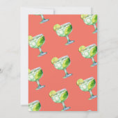 Invitation Dernière Margarita branchée comme une Señorita Bac (Dos)