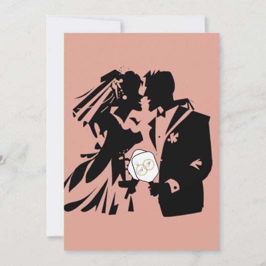 Invitation Dernière swing avant l'anneau Mariage Pickleball r (Dos)