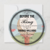 Invitation Dernière Swing Bachelor Golf Week-end Party (Devant)