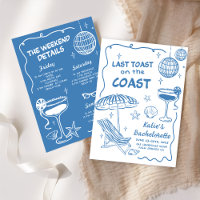 Dernière Toast Sur La Côte Beach Blue Enterrement