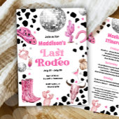 Invitation Dernière tournée de la Cowgirl de l'espace pour en