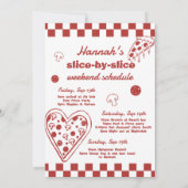 Invitation Dernière tranche de vie célibataire week-end de ba (Dos)