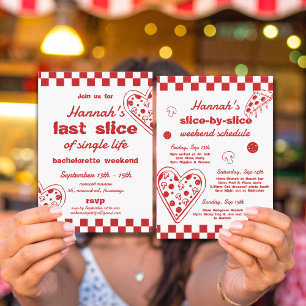 Invitation Dernière tranche de vie célibataire week-end de ba