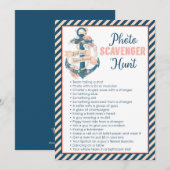 Invitation Dernière Voile Avant La Chasse Au Voile (Devant / Derrière)