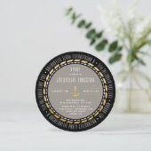 Invitation Dernière Voile Avant Le Veil Chic Bachelorette Par (Debout devant)