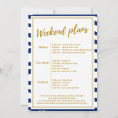 Invitation Dernière voile avant le week-end de la mariée côti (Dos)